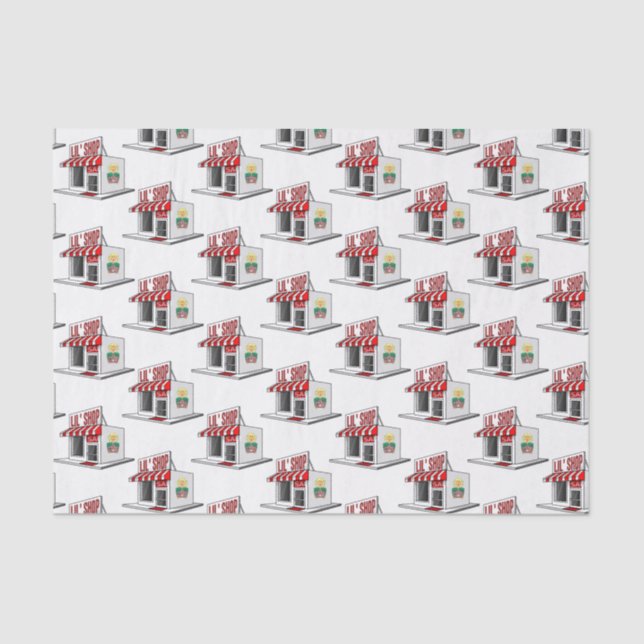 Realtor de papel de tejidos decorativos (Anverso)