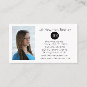 Realtor Real Estate Fotografía de tarjetas de nego