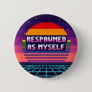 Reaparecí Como Yo Mismo Botón De Pixel De Orgullo
