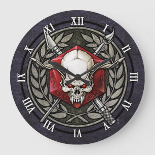 ReaperCon 2019 - Reloj de pared del logotipo