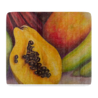Rebanada de Paraíso – Tabla de cortar frutas tropi