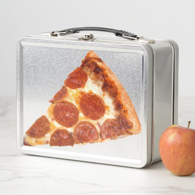 rebanada de pizza de pepperoni clásica de Slippery (In situ)