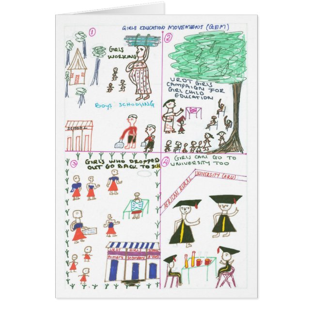 Rebecca explica el movimiento de la educación de (Frente)