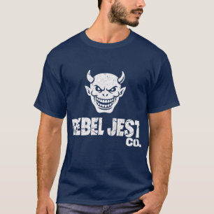 Rebel Jester Co. – Camiseta con logotipo de Devil 