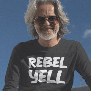 REBEL YELL Camisetas VINTAGE de los años 80