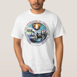 Rebelión a la camiseta del sello de Thomas