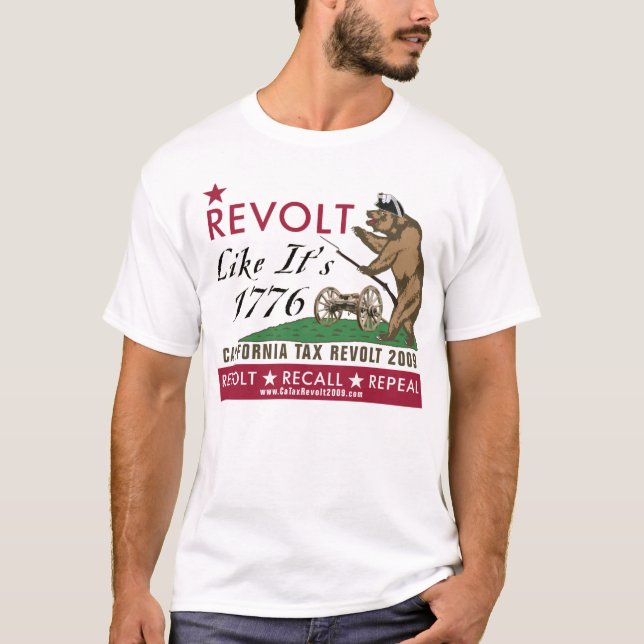 Rebelión como 1776 - camiseta de Benedicto Arnold (Anverso)