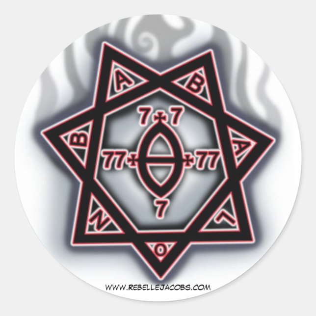 Rebelle Jacobs Pegatina (Anverso)