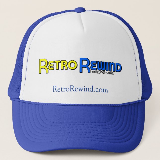 Rebobinado retro con el gorra de Dave Harris (Anverso)