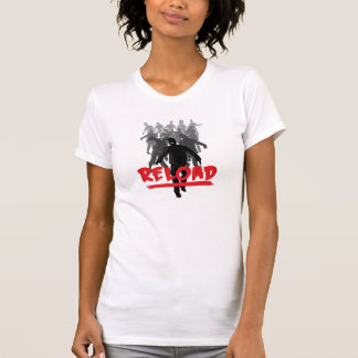 Recarga de la horda del zombi - camisa de las