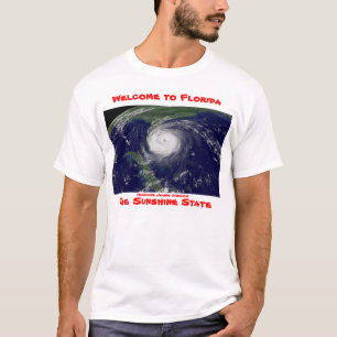 Recepción a la camisa del huracán de la Florida