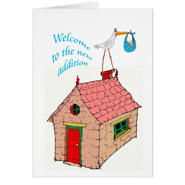 "Recepción a la nueva adición a la familia " (Frente)