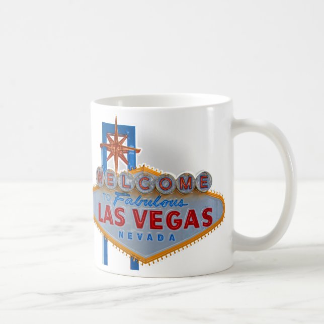 Recepción al Rótulo de Las Vegas - taza (Derecha)