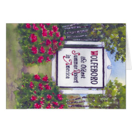 Recepción al Rótulo de Wolfeboro NH