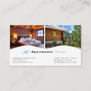 Recepción Alojamiento, Hotel & Resort Tarjeta de Negocios