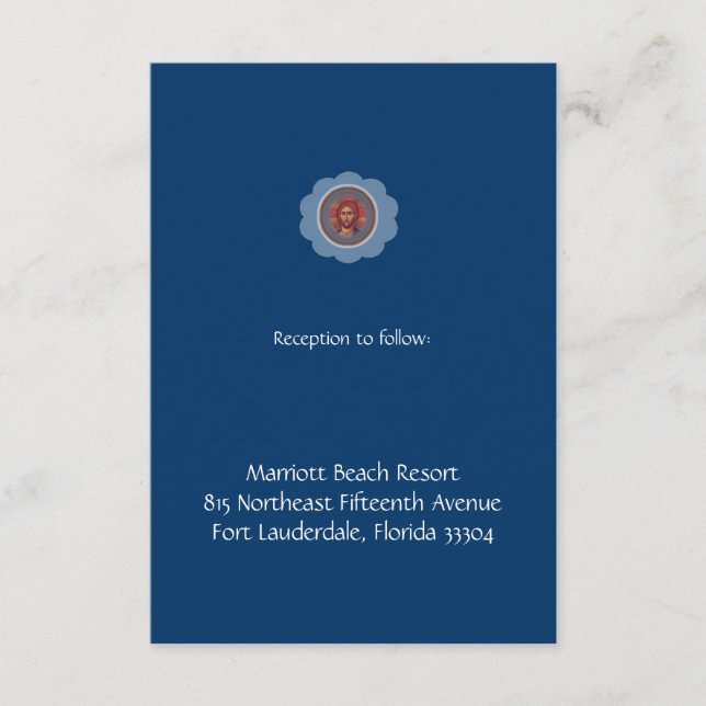 Recepción azul de Vaftisi (Anverso)