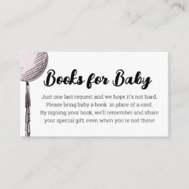 Recepción Balón de globos para tarjeta de envoltorio para be