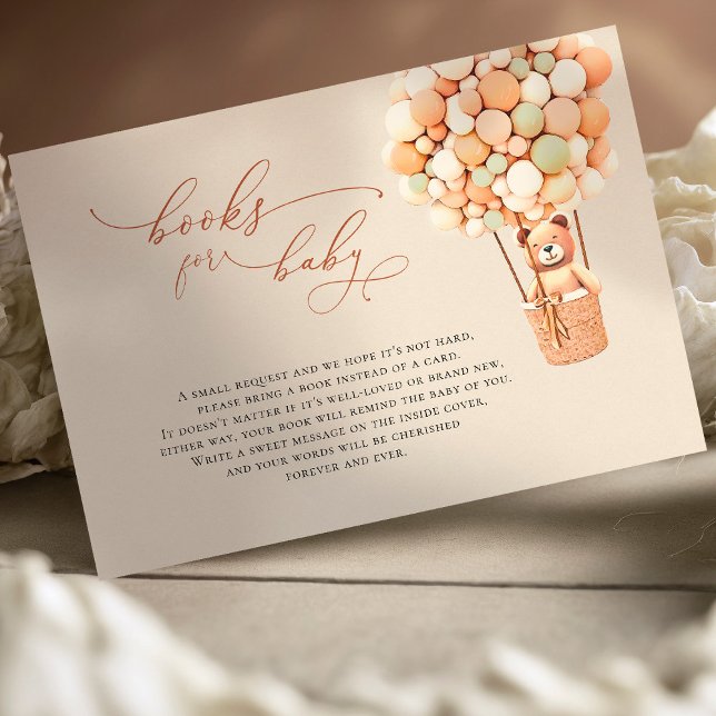 Recepción Balones de oso marrón Tarjeta de envoltorio para b (Subido por el creador)