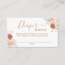Bebé en la ducha de bebé en Bloom Tarjeta de Raffl