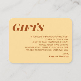 Recepción Boda de la tarjeta de gabinete de detalles de rega