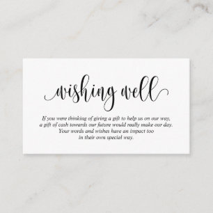 Recepción Boda Deseando Bien, Tarjeta De Gabinete De Script 