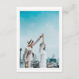 Recepción Boda Guardar la fecha con tarjeta de gabinete de f