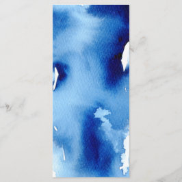 RECEPCIÓN BODA MENU elegante acuarela marina