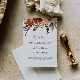 Recepción Boho Boho Botumn Floral Wedding