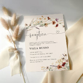 Recepción Boho Tiny Wildflower Wedding