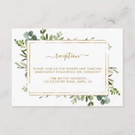 Recepción Botánica de Boda de Oro