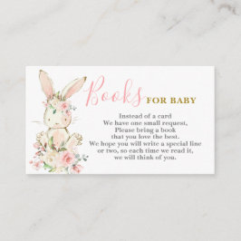 Recepción Bunny Chica trae una tarjeta de libro