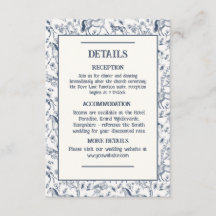 Caballo y sabuesos - Tarjeta de recinto de boda