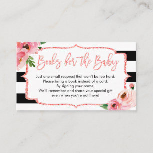 Recepción Chica Rosado De Baby Shower Trae Una Tarjeta De So
