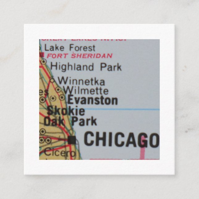 Recepción chicago illinois Hemos movido nueva tarjeta de dir (Anverso)