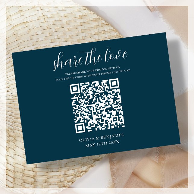 Recepción Código QR Azul de Marina Comparte Tarjeta de Aloja (Subido por el creador)