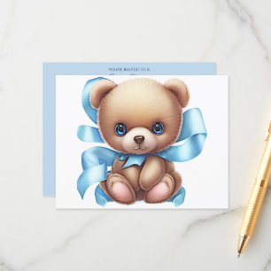 Recepción Código QR de la tarjeta de gabinete Baby Shower az