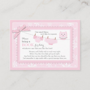 Recepción Copos de nieve Tutu Diaper Trae una tarjeta de lib