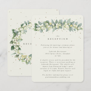 Recepción Cream Snowberry+Eucalyptus Garland