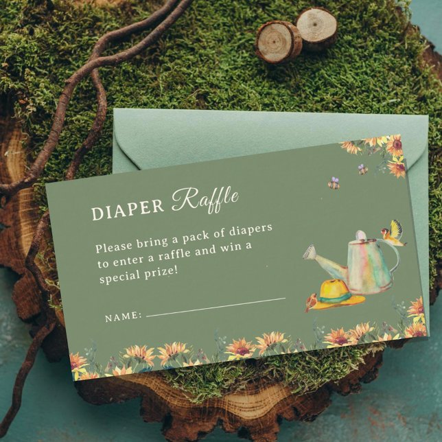 Recepción Crecer con tarjeta de gabinete de Love Diaper Raff (Subido por el creador)