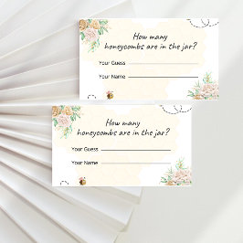 Recepción ¿Cuántos panes de miel con tarjeta de juego para l