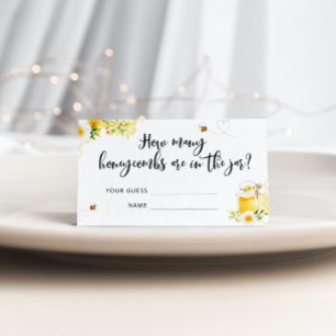 Recepción ¿Cuántos panes de miel con tarjeta de juego para l