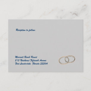 Recepción de Anillos de Boda