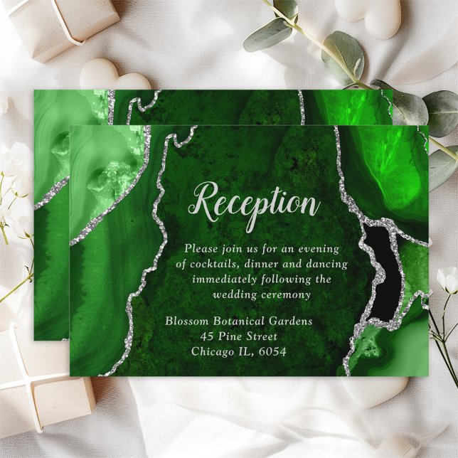 Recepción de boda Ageato Verde y Plata (Subido por el creador)