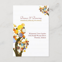 Recepción de Boda Blanca de Árboles Únicos