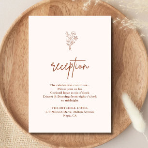 Recepción de Boda Boho Botanicals de Terracota