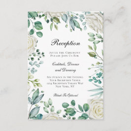 Recepción de Boda Botánica de Eucalipto de Rosas B