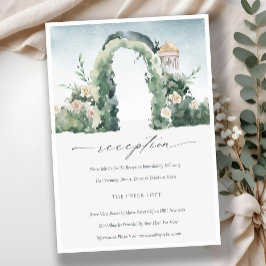 Recepción de Boda Botánica del Arco del Jardín Flo
