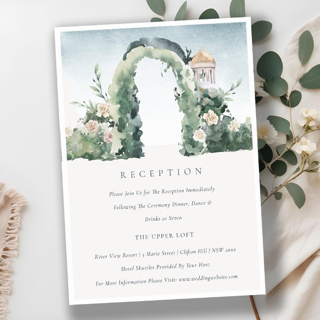 Recepción de Boda Botánica del Arco del Jardín Flo (Subido por el creador)