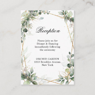 Recepción De Boda Botánica Eucalyptus Greenery En