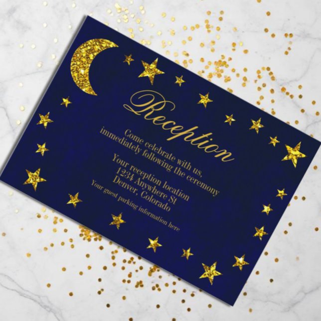 Recepción de Boda Celestial Nocturna Sky (Subido por el creador)